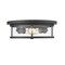Z-Lite Savannah 2 Light Flush Mount, Bronze & Clear 462F14-BRZ - alternate 1